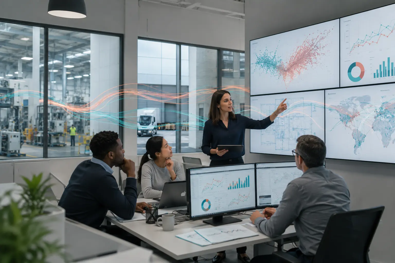 Equipo multidisciplinar analiza datos de operaciones para convertir modelos de Machine Learning en decisiones de negocio